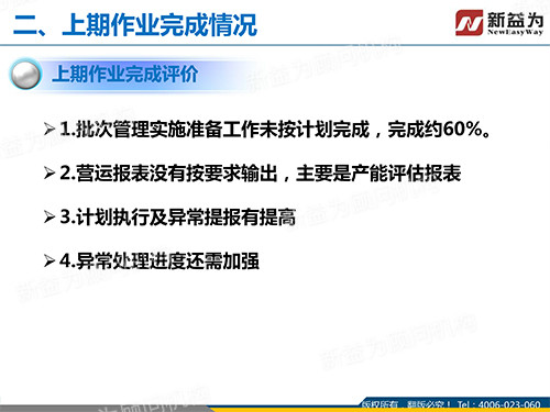 上期作業(yè)完成評(píng)價(jià) 上期作業(yè)完成評(píng)價(jià)